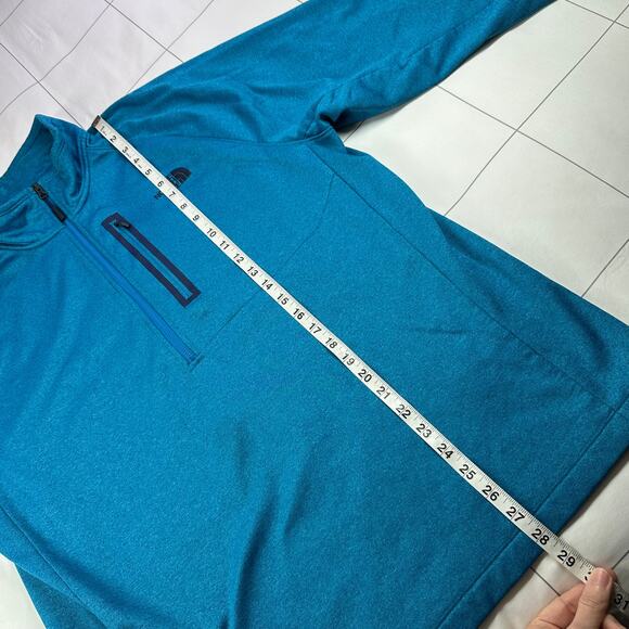 The North Face Canyonlands 1/2 Zip Pullover Mens XXL Blue Fleece Outdoor Hiking - Picture 9 of 9